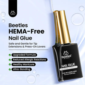 Flacon de Colle à Ongles Gel 10ml avec bouchon