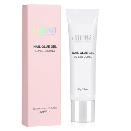 Flacon de colle pour ongles en gel AILLSA 41g vue avant avec étiquette