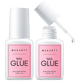 Flacon de colle pour ongles press-on Makartt 7 ml avec brosse applicatrice