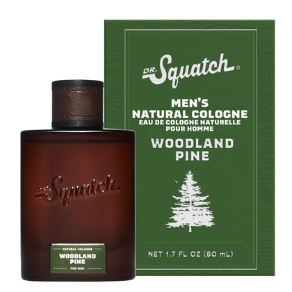 Flacon de cologne Dr. Squatch Bois de Pin vue avant
