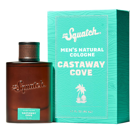 Flacon de cologne Dr. Squatch Castaway Cove 50 ml face avant