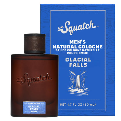 Flacon de cologne Dr. Squatch Glacial Falls 1,7 fl oz vue de face