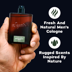 Flacon de cologne Dr. Squatch Rainforest Mist 50ml avec bouchon
