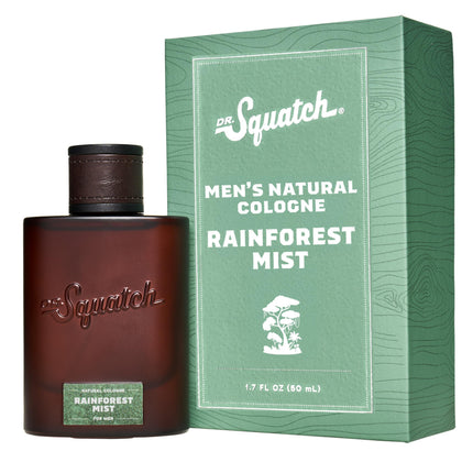 Flacon de cologne Dr. Squatch Rainforest Mist 50ml vue de face