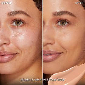 Flacon de concealer Too Faced avec étiquette en gros plan