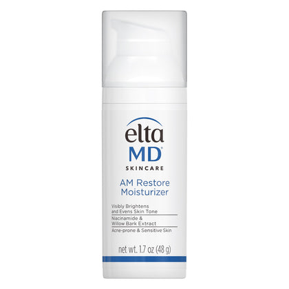 Flacon de crème hydratante EltaMD AM 1,7 oz vue de face