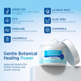 Flacon de crème Roycederm ouvert montrant la texture