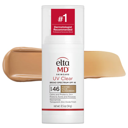 Flacon de crème solaire teintée EltaMD 15 ml avec pompe