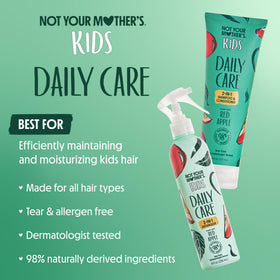 Flacon de démêlant pour enfants Not Your Mother's avec vaporisateur, vue de côté
