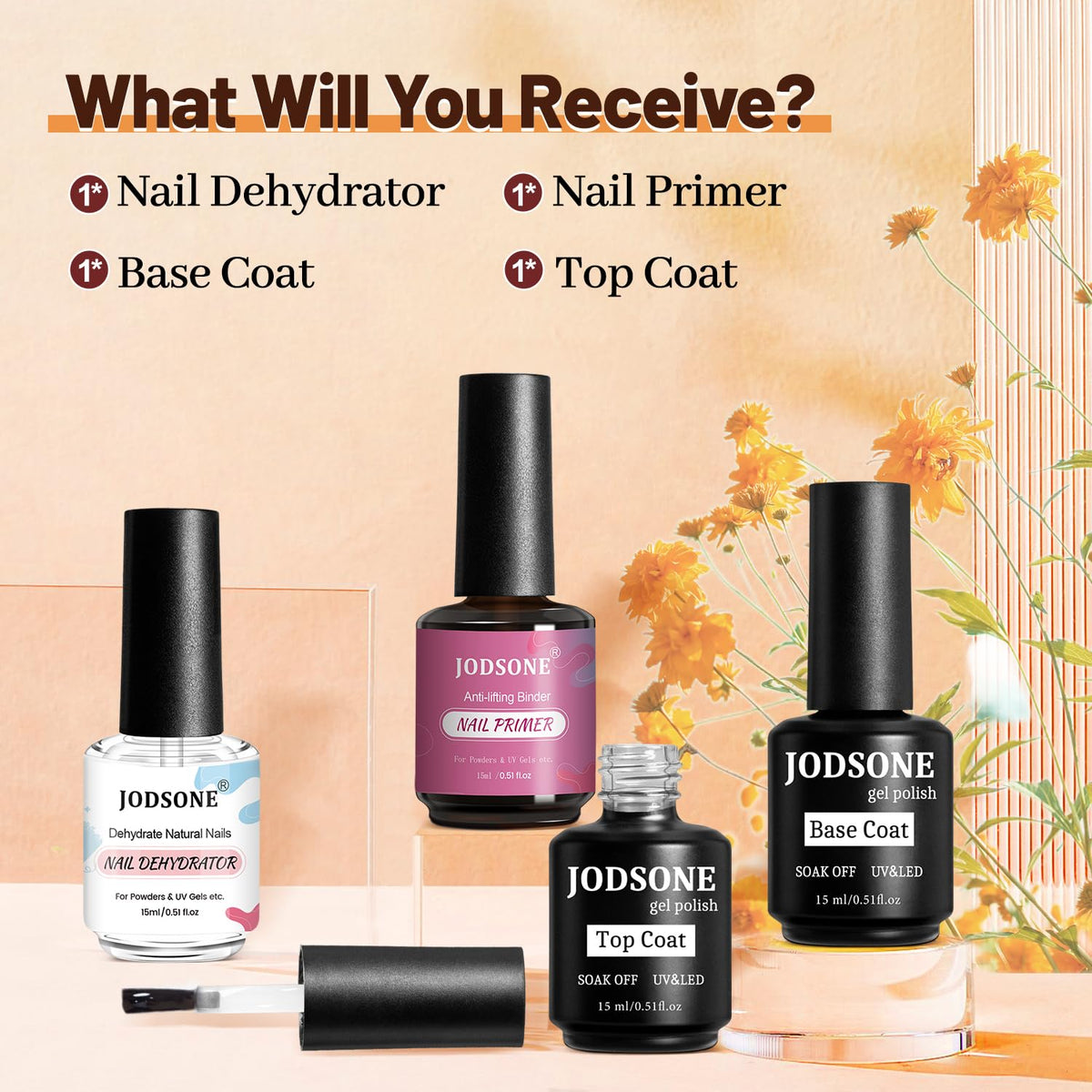 Flacon de déshydratant pour ongles JODSONE 15ml