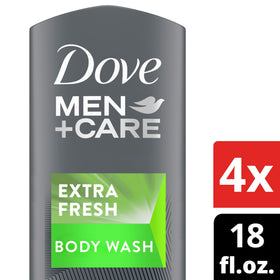 Flacon de DOVE MEN + CARE Gel Douche 532 ml avec pompe