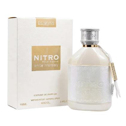 Flacon de Dumont Nitro White Intensely Extrait de Parfum 100ml vue avant