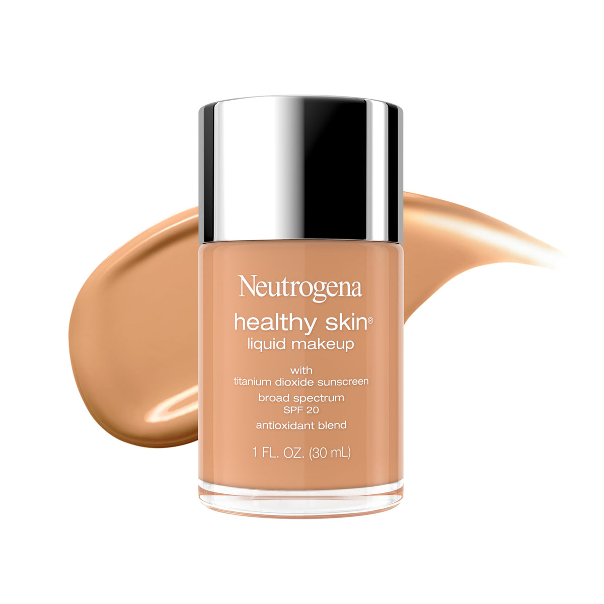 Flacon de fond de teint liquide Neutrogena beige naturel 370W face