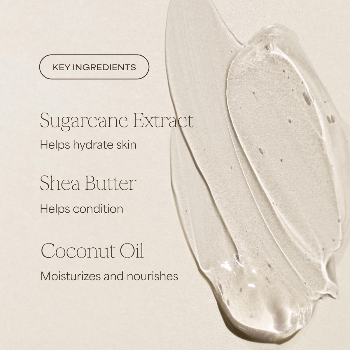 Flacon de Gel Douche Caramel Vanille RAW SUGAR ouvert