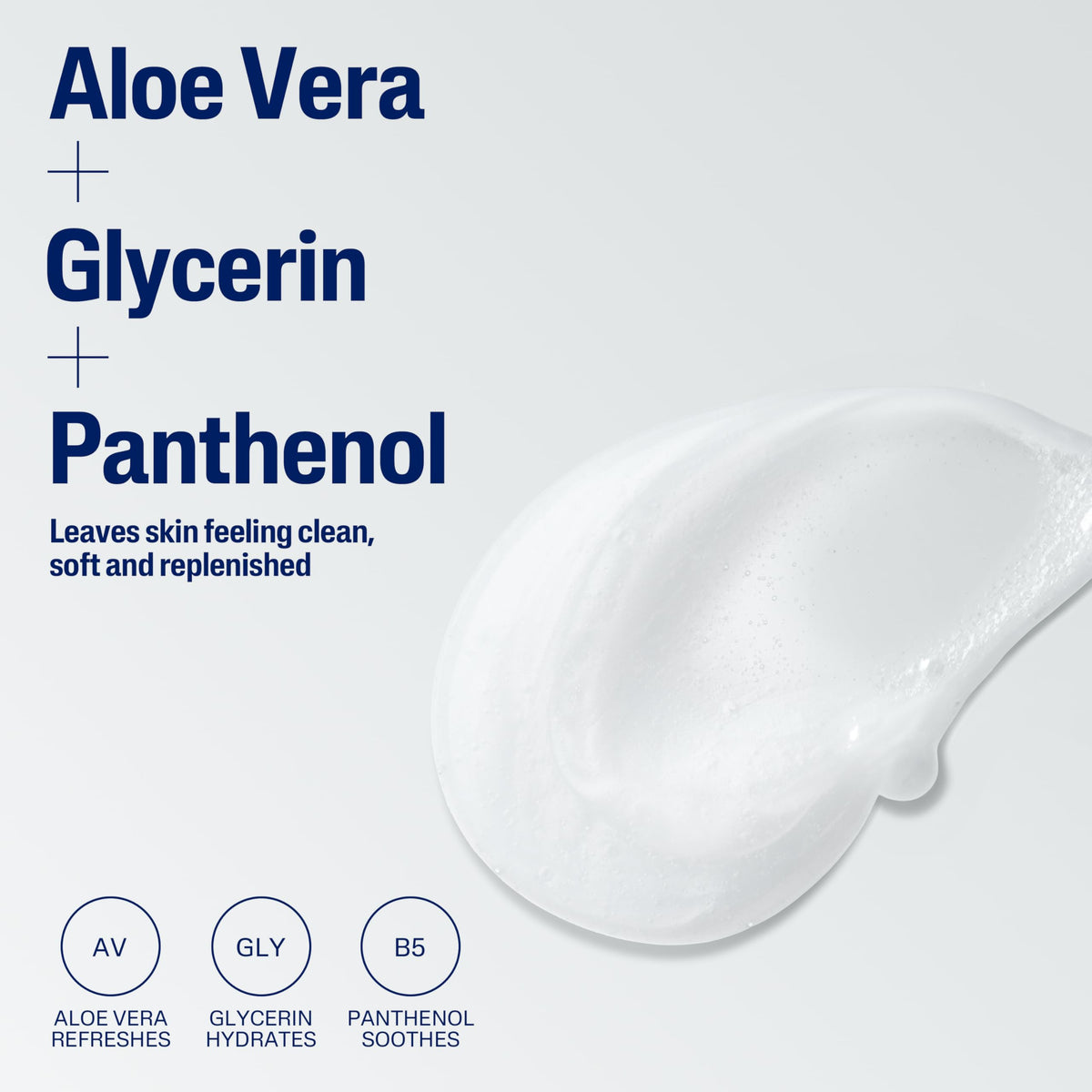 Flacon de gel douche Cetaphil Ultra Doux avec étiquette