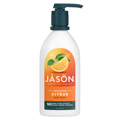 Flacon de gel douche JASON aux agrumes 990g vue avant