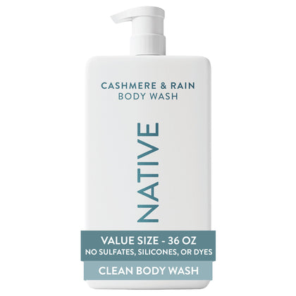 Flacon de gel douche Native 36 oz Cashmere & Rain vue de face