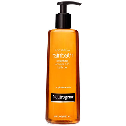 Flacon de gel douche Neutrogena Rainbath 40 oz vue de face