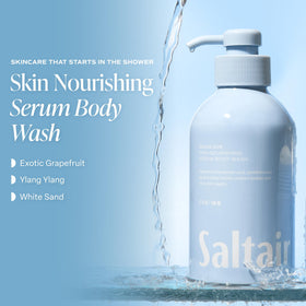 Flacon de gel douche Saltair Seascape 500ml avec pompe
