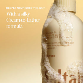 Flacon de gel douche Shea Soleil Saltair 500ml avec bouchon