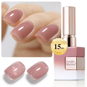 Flacon de gel polish Double Rhythm 15 ML couleur lilas pâle
