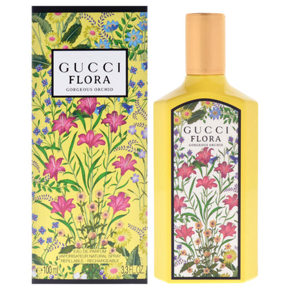 Flacon de Gucci Flora Gorgeous Orchid EDP 100 ml vue avant