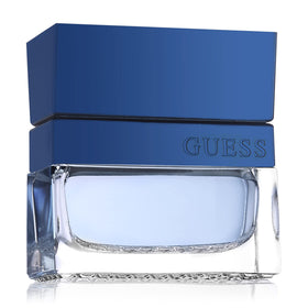 Flacon de GUESS Seductive Blue sur fond neutre