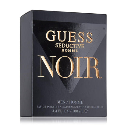 Flacon de GUESS Seductive Homme Noir 100 ml vue de face