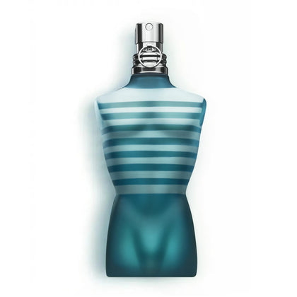 Flacon de Jean Paul Gaultier Le Male 1,4 oz avec design marin