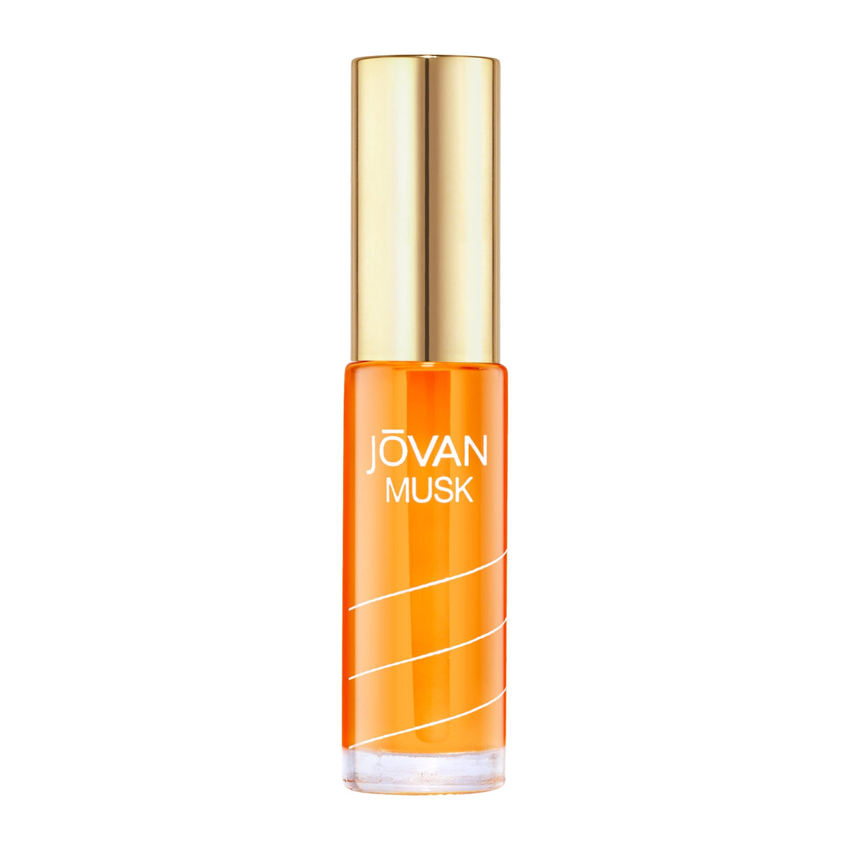 Flacon de Jovan Musk Eau de Parfum Femme 10ml avec teinte dorée
