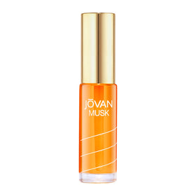 Flacon de Jovan Musk Eau de Parfum Femme 10ml avec teinte dorée