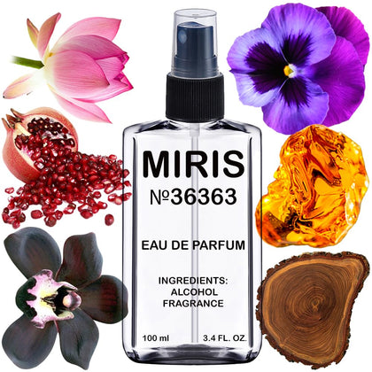 Flacon de l'Eau de Parfum MIRIS 100 ml avec design élégant