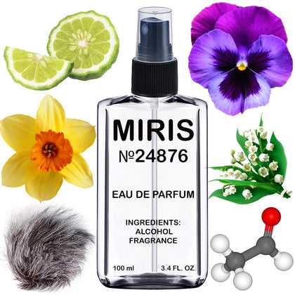 Flacon de l'Eau de Parfum MIRIS 100 ml vue de face