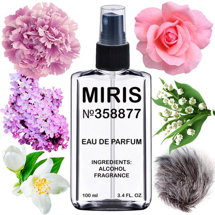 Flacon de l'Eau de Parfum MIRIS 100 ml vue de face