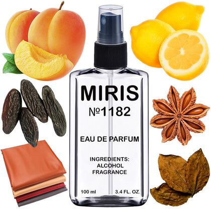 Flacon de l'Eau de Parfum MIRIS No. 1182 100 ml vue de face
