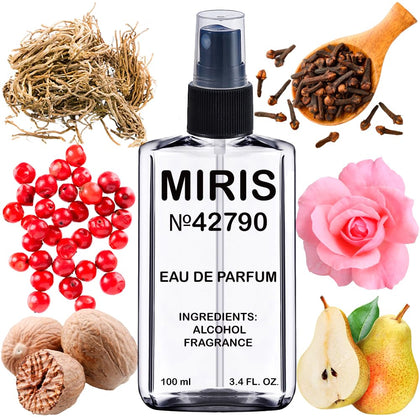 Flacon de l'Eau de Parfum MIRIS No. 42790 100 ml, vue de face