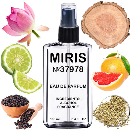 Flacon de l'Eau de Parfum MIRIS pour homme 100 ml vue avant