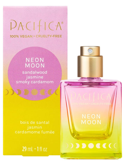 Flacon de l'Eau de Parfum Neon Moon de Pacifica, 30 ml, face avant