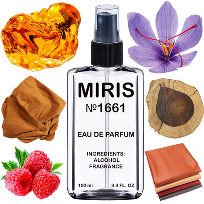 Flacon de l'Eau de Parfum No. 1661 de MIRIS 100 ml vue avant