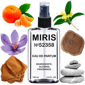 Flacon de l'Eau de Parfum Unisexe MIRIS 100 ml vue de face