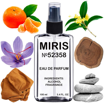 Flacon de l'Eau de Parfum Unisexe MIRIS 100 ml vue de face