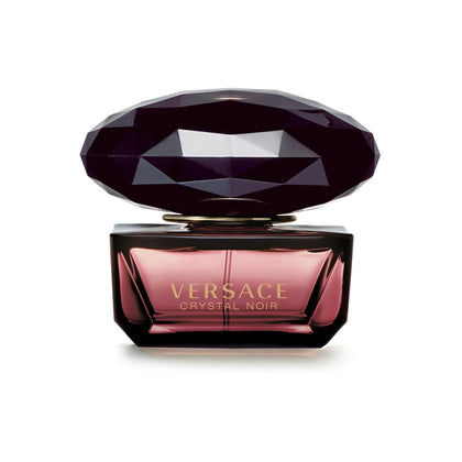 Flacon de l'Eau de Parfum Versace Crystal Noir 50 ml vue de face