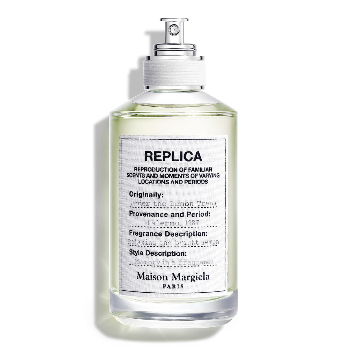 Flacon de l'Eau de Toilette Under The Lemon Trees de Maison Margiela, 100 ml
