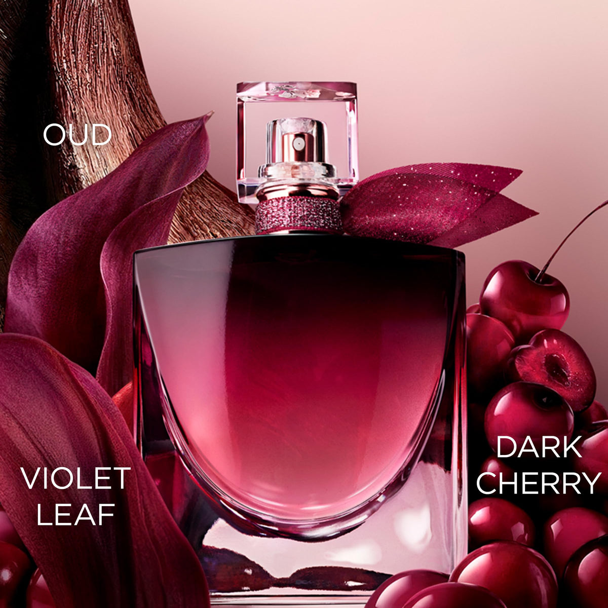 Flacon de Lancôme La Vie Est Belle Very Cherry Eau de Parfum 100ml avec capuchon
