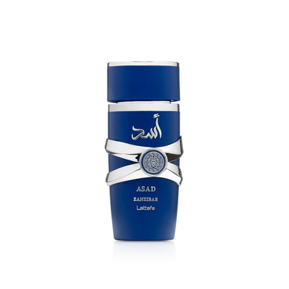 Flacon de Lattafa Asad Zanzibar 100ml vue de face