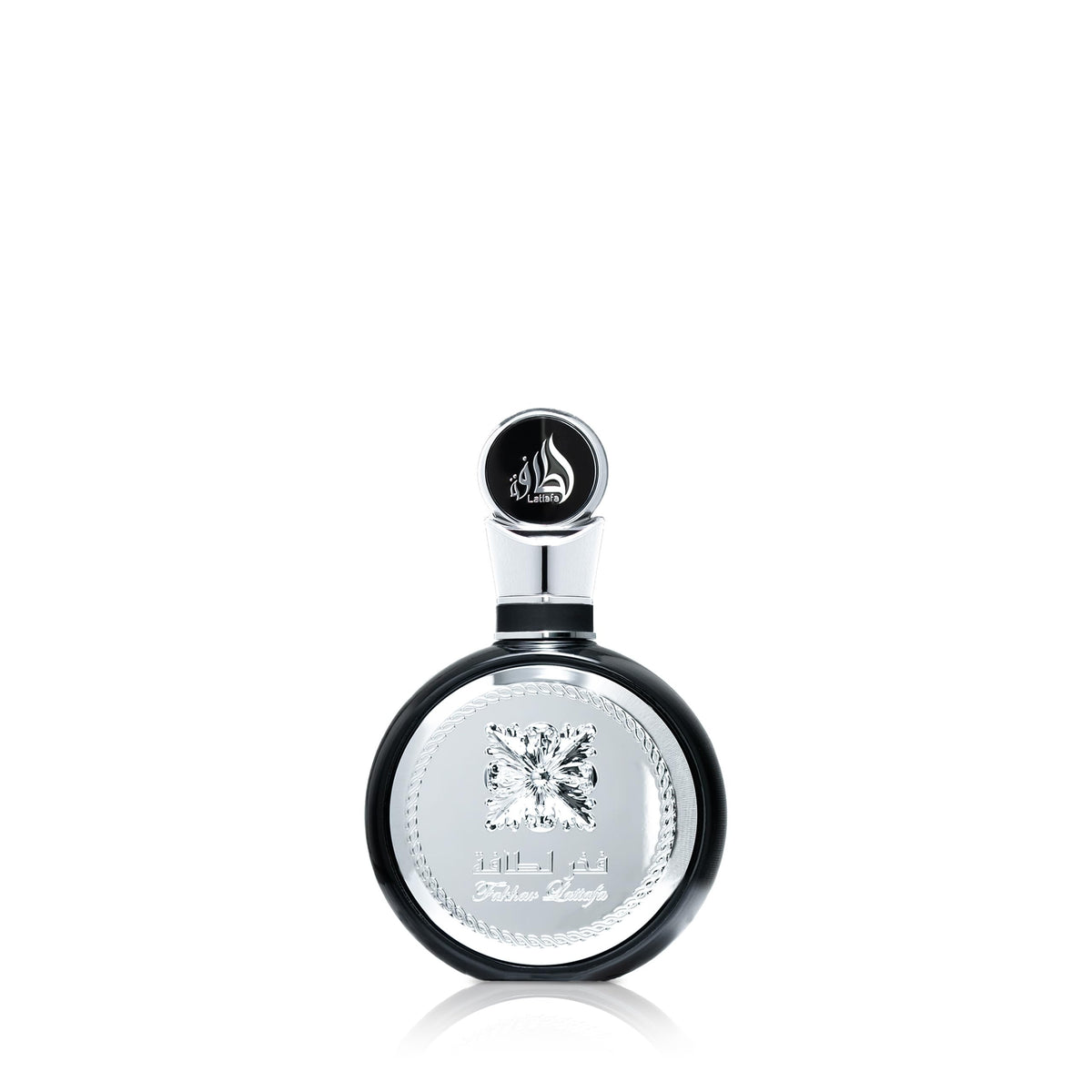 Flacon de Lattafa Fakhar Eau de Parfum 100ml avec bouchon doré
