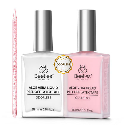 Flacon de liquide latex sans odeur beetles 15ml, couleur rose