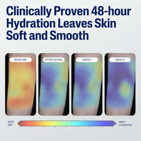 Flacon de lotion Cetaphil sur un fond neutre