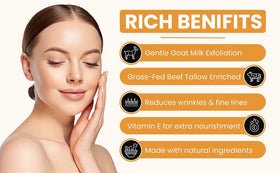 Flacon de lotion corporelle bio avec étiquette détaillant les ingrédients