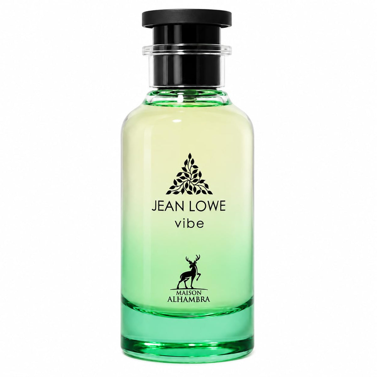 Flacon de Maison Alhambra Eau de Parfum Jean Lowe Vibe avec design moderne